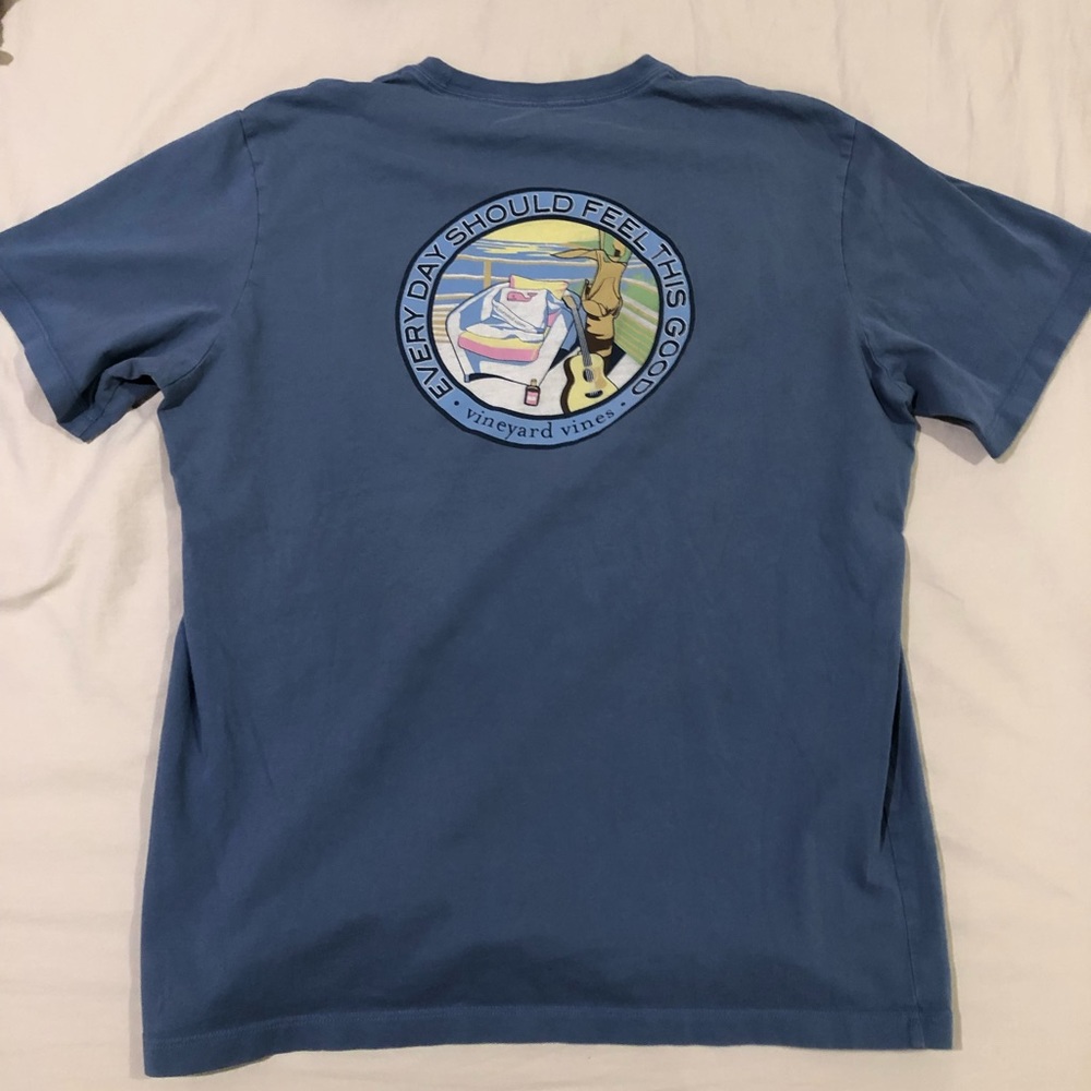 Vineyard Vines “Every Day Should Feel This Good” Graphic Pocket T-Shirt